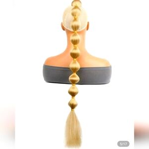 Glamorous Blonde Bubble Ponytail Hair Extension